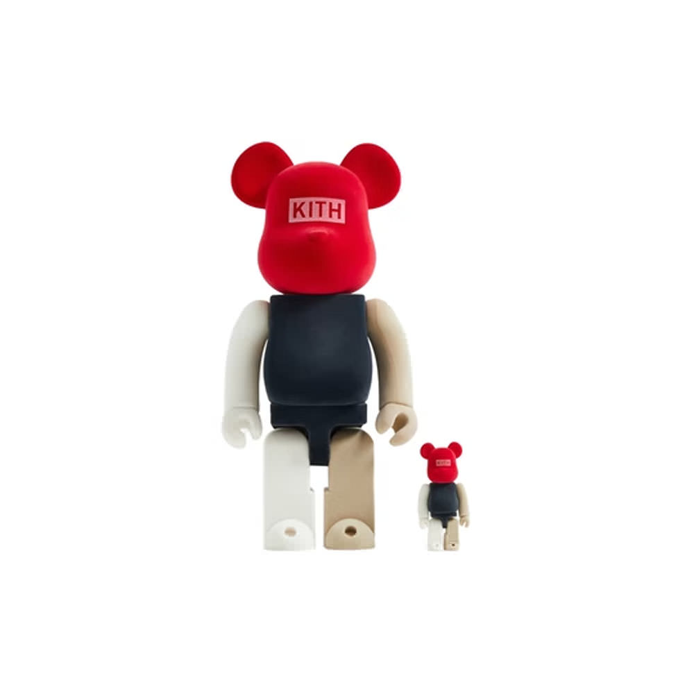 Kith Kithmas 2021 Bearbrick 100% & 400% Set PyreKith Kithmas 2021