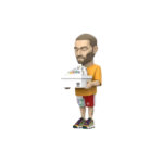Sean Wotherspoon x adidas x YARMS x Mighty Jaxx Project AUTHORS (Sean Wotherspoon) Vinyl Figure