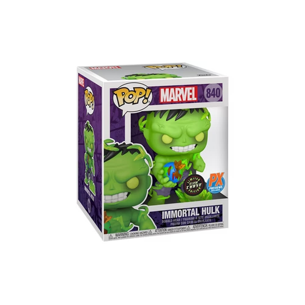 Funko Pop! Marvel Immortal Hulk PX Previews GITD 6 Inch Chase