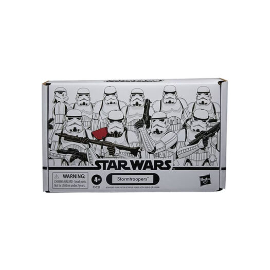 Hasbro Star Wars The Vintage Collection Stromtrooper Action Figure 4-Pack White