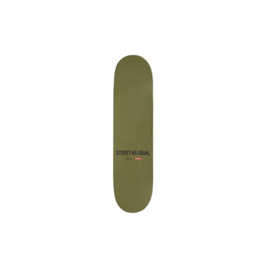 Supreme WTAPS Sic’em! Skateboard Deck Olive