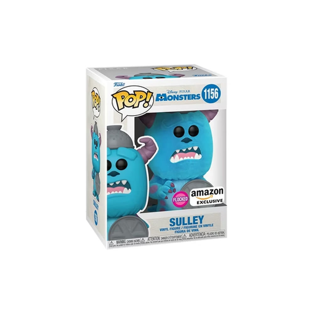 Funko Pop! Disney Pixar Monsters Sulley Flocked Amazon Exclusive Figure #1156
