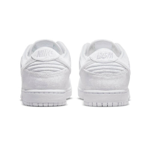 Nike Dunk Low Dover Street Market Triple White Velvet