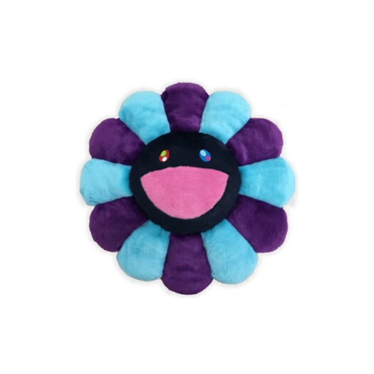 Takashi Murakami Flower Plush 30CM Purple/Turquoise/Black