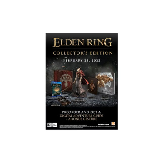 Bandai Namco PS4 Elden Ring Collector's Edition Video Game