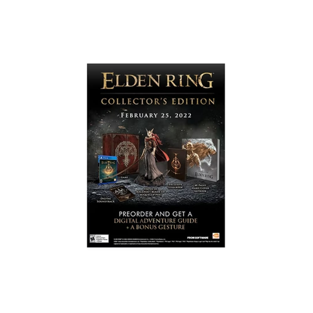 Bandai Namco PS4 Elden Ring Collector’s Edition Video Game