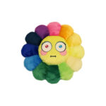 Takashi Murakami Flower Emoji Plush 4 60CM Rainbow/Yellow