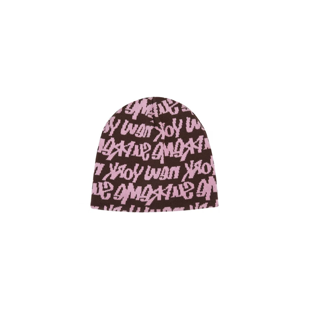 込み supreme fat tip beanie ブラウン帽子