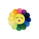 Takashi Murakami Flower Emoji Plush 5 60CM Rainbow/Yellow