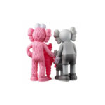 KAWS Family Vinyl Figures Grey/Pink