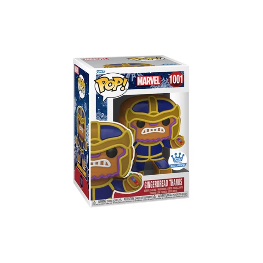 Funko Pop! Marvel Gingerbread Thanos Funko Shop Exclusive Figure #1001