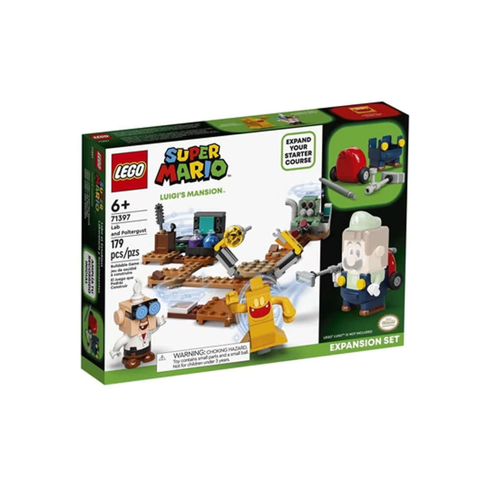 LEGO Super Mario Luigi’s Mansion Lab And Poltergust Set 71397