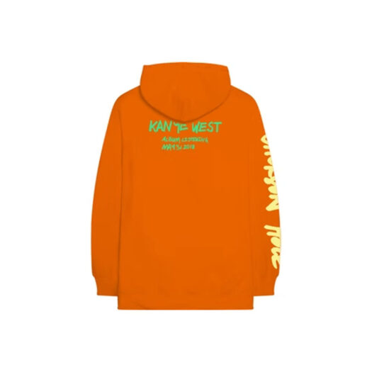 Kanye West Wyoming Hoodie Orange