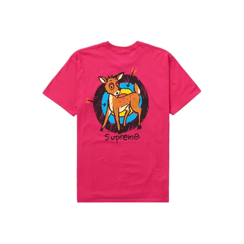 Supreme Deer Tee PinkSupreme Deer Tee Pink - OFour