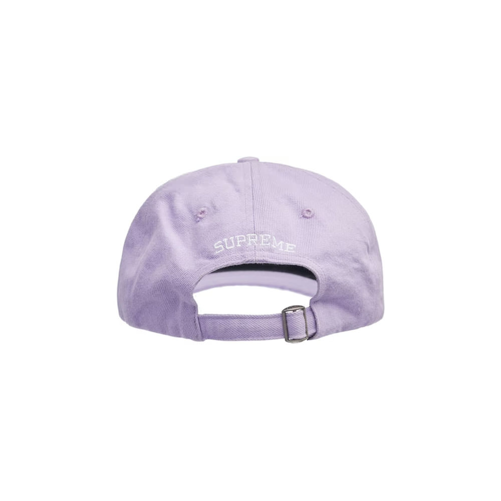 Supreme Kevlar Denim S Logo 6-Panel Light Purple