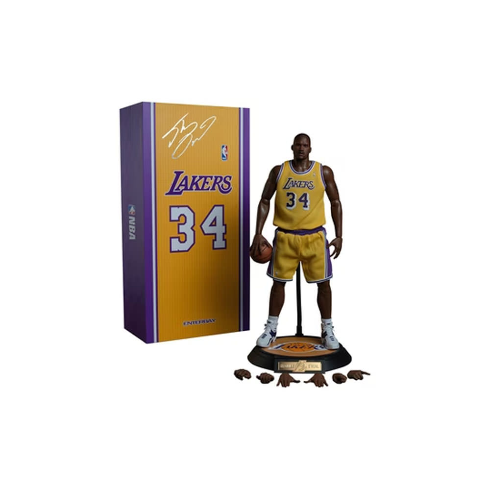 NBA x Enterbay LA Lakers Shaquille O’Neal Real Masterpiece 1:6 Scale Action Figure