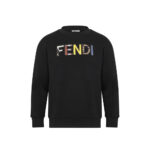Fendi Junior Unisex Large Logo Sweatshirt