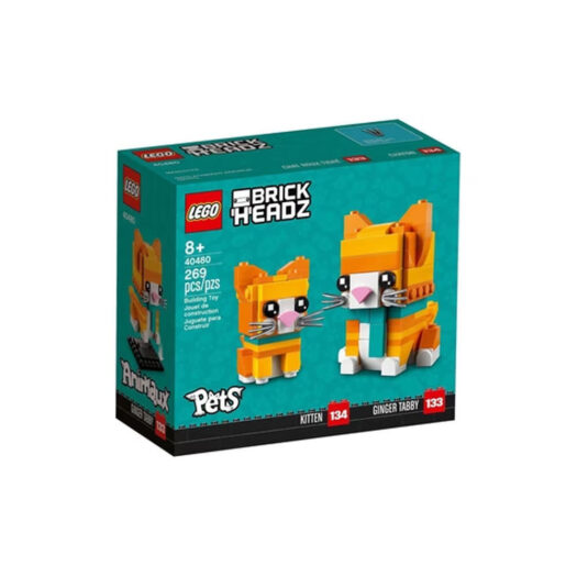LEGO Brick Headz Kitten & Ginger Tabby Set 40480