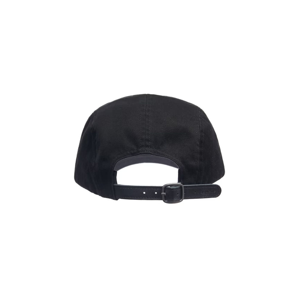 Supreme Washed Chino Twill Camp Cap Cap (SS22) BlackSupreme Washed