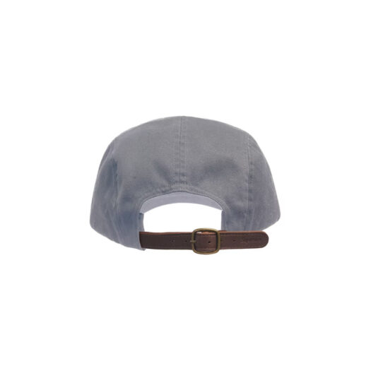 Supreme Washed Chino Twill Camp Cap Cap (SS22) Grey