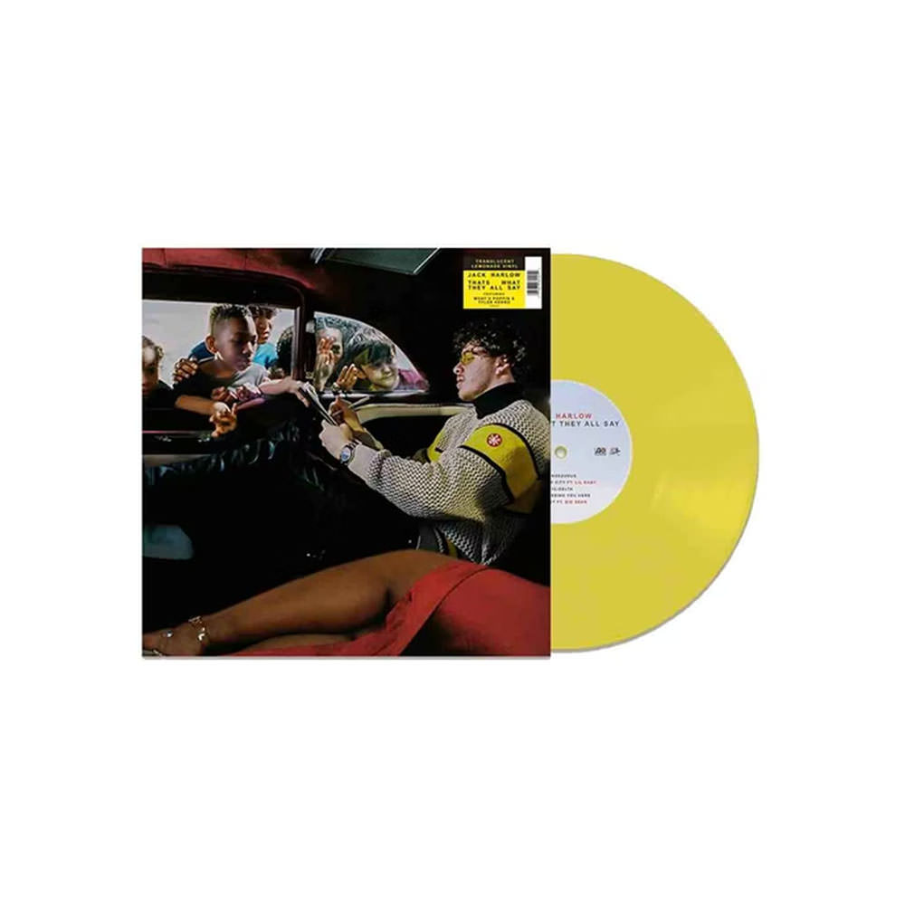 Jack Harlow That’s What They All Say Urban Outfitters Exclusive LP Vinyl Lemonade Yellow