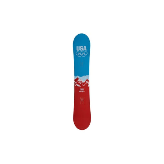 Kith Team USA & Capita V2 158 Snowboard Blue/Red