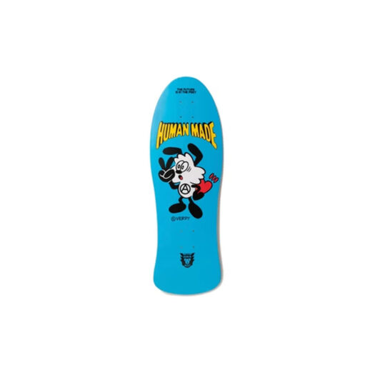 Human Made x Verdy Vick Skateboard Deck (with Stickers) Blue