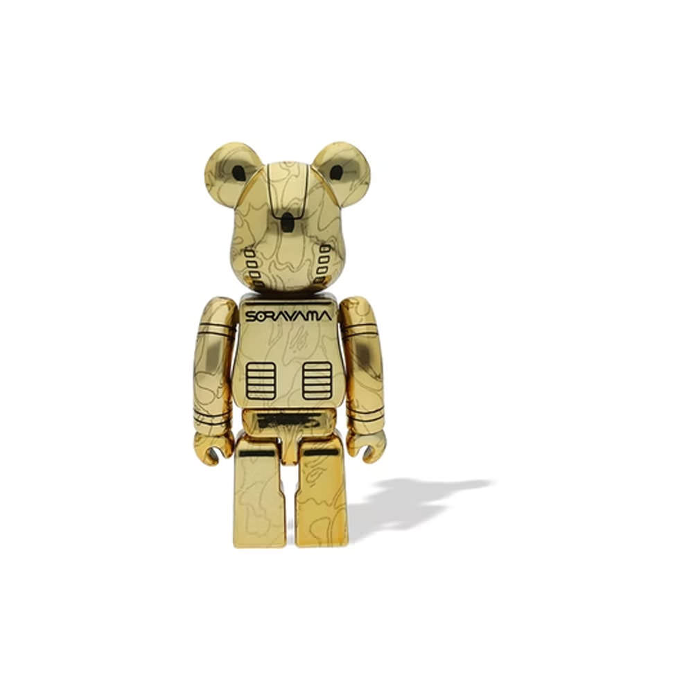 BE@RBRICK SORAYAMA MILO 100% u0026 400% GOLD-