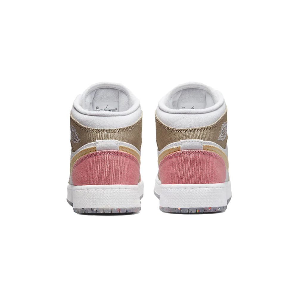 Jordan 1 Mid SE Pastel Vivid Green Grind (GS)Jordan 1 Mid SE Pastel