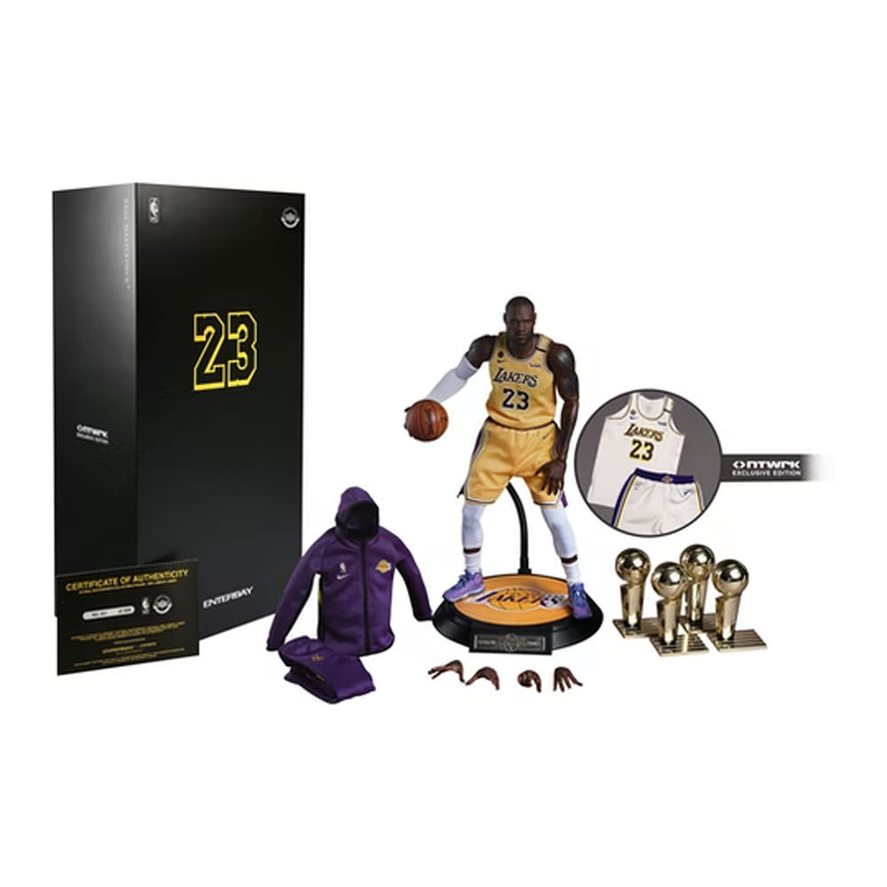 Enterbay x NTWRK Exclusive Real Masterpiece NBA Collection LeBron