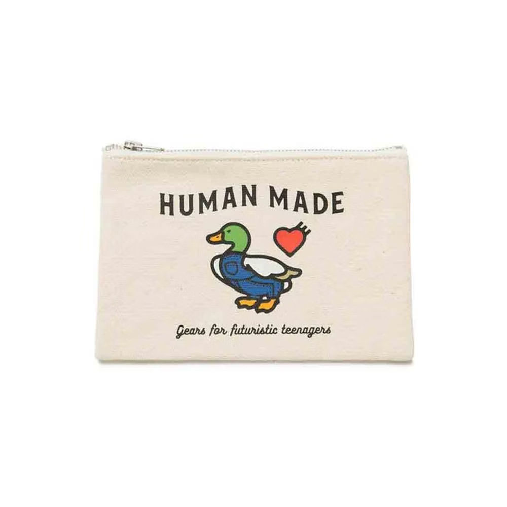 Human Made Bank Pouch Beige