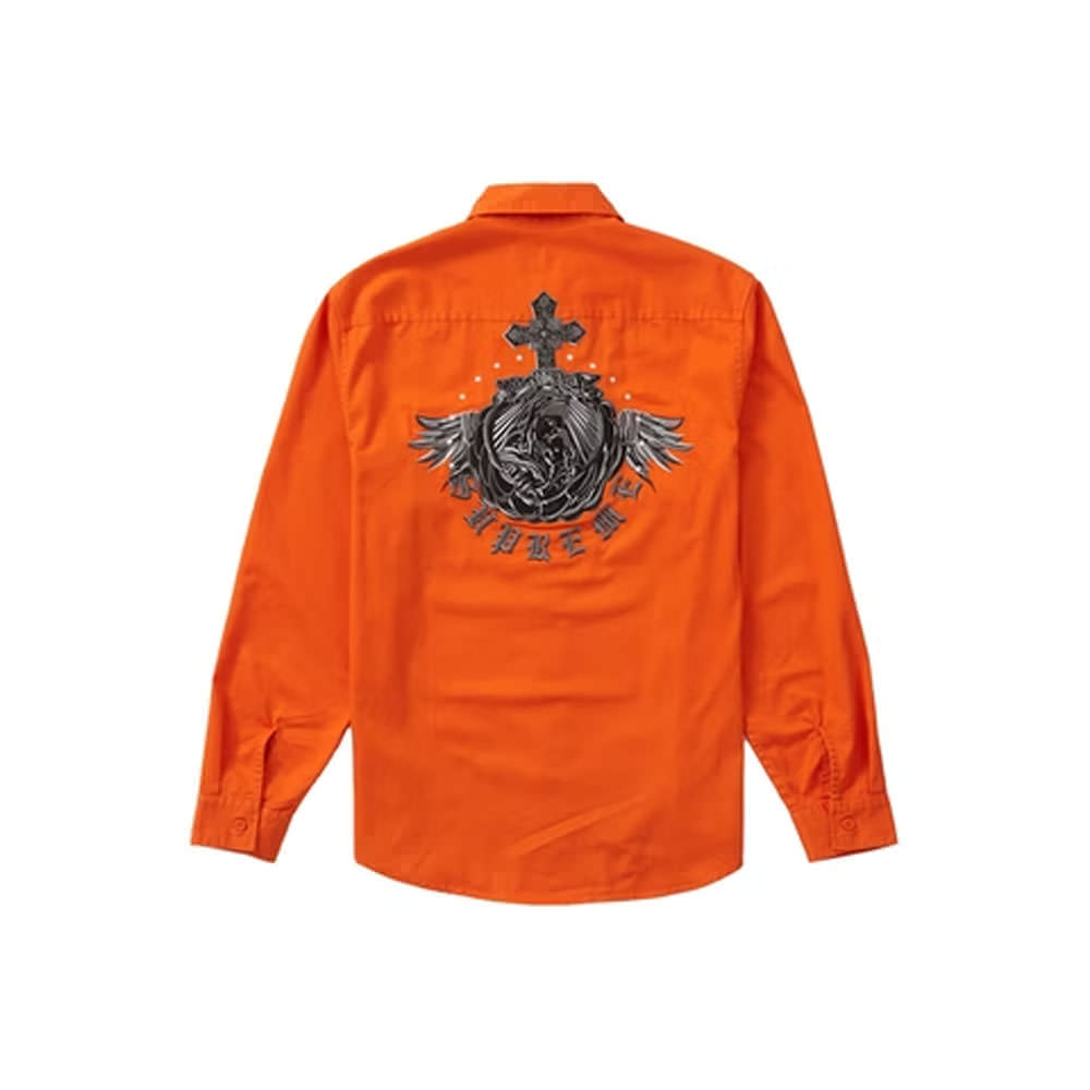 Supreme Mary Work Shirt OrangeSupreme Mary Work Shirt Orange - OFour