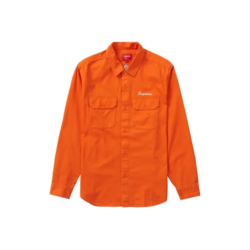 Supreme Mary Work Shirt OrangeSupreme Mary Work Shirt Orange - OFour