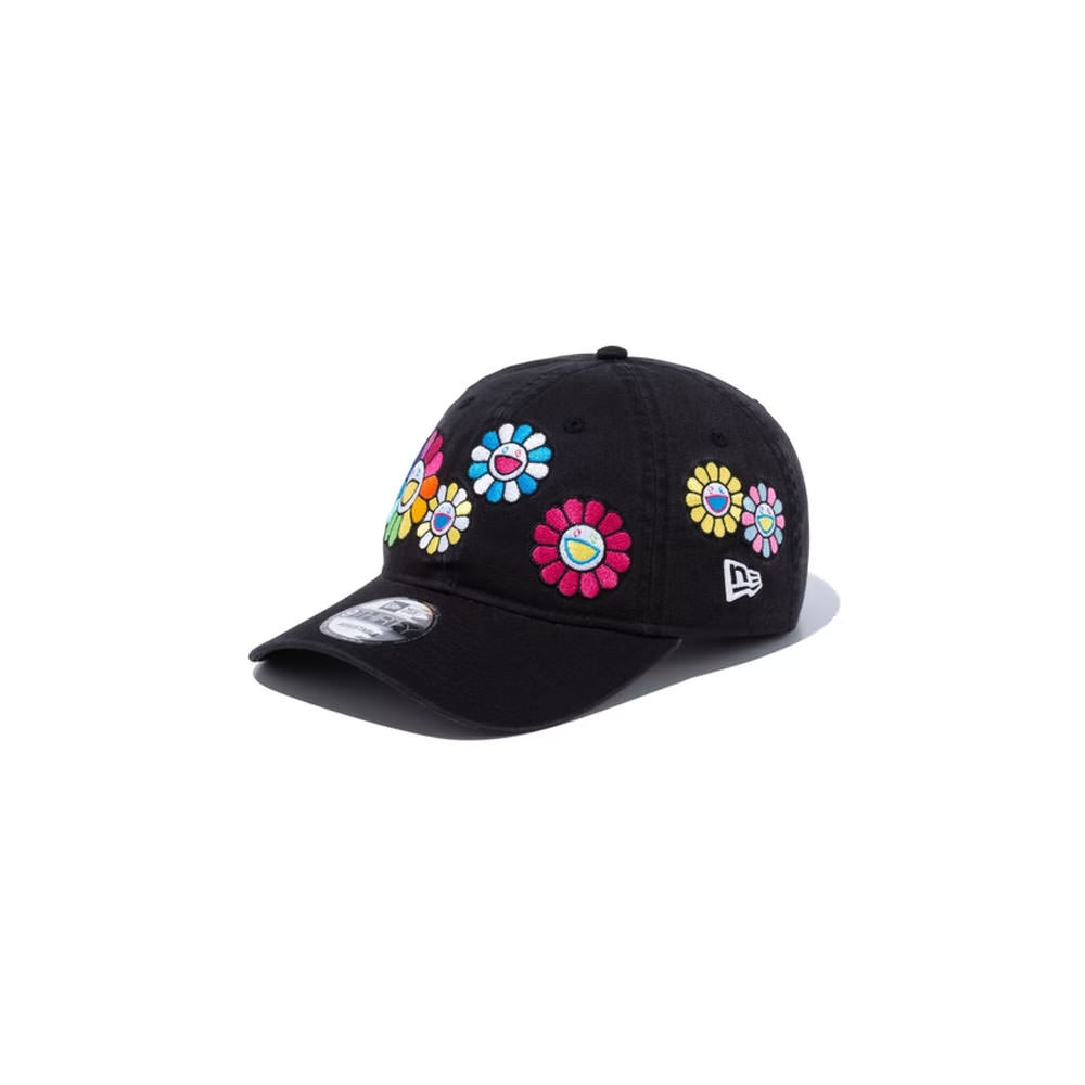 New Era x Takashi Murakami Flower Allover Cloth Strap 9Thirty Hat