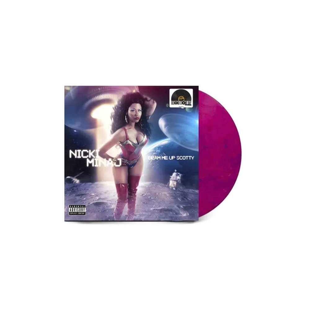 Nicki Minaj Beam Me Up Scotty Record Store Day 2022 Exclusive LP Vinyl (Edition of 3000) Magenta