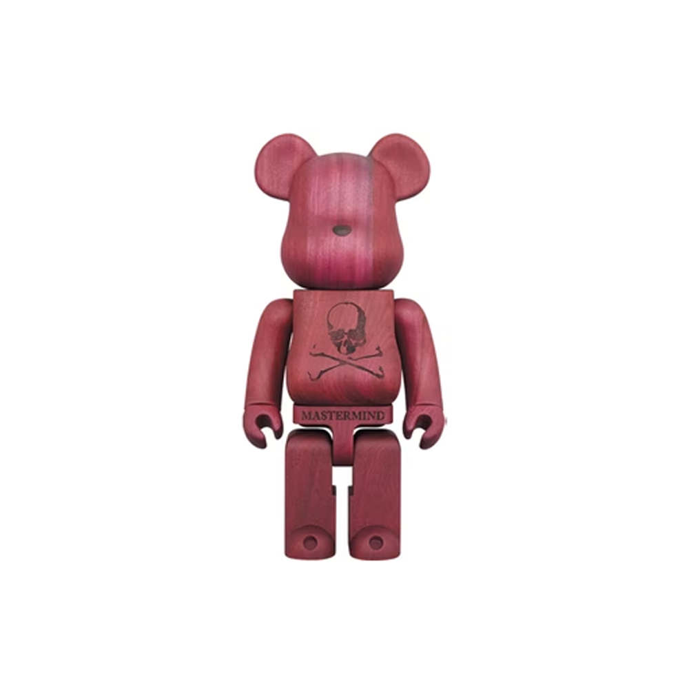 Bearbrick x mastermind JAPAN Karimoku Purple Heart 400%Bearbrick x