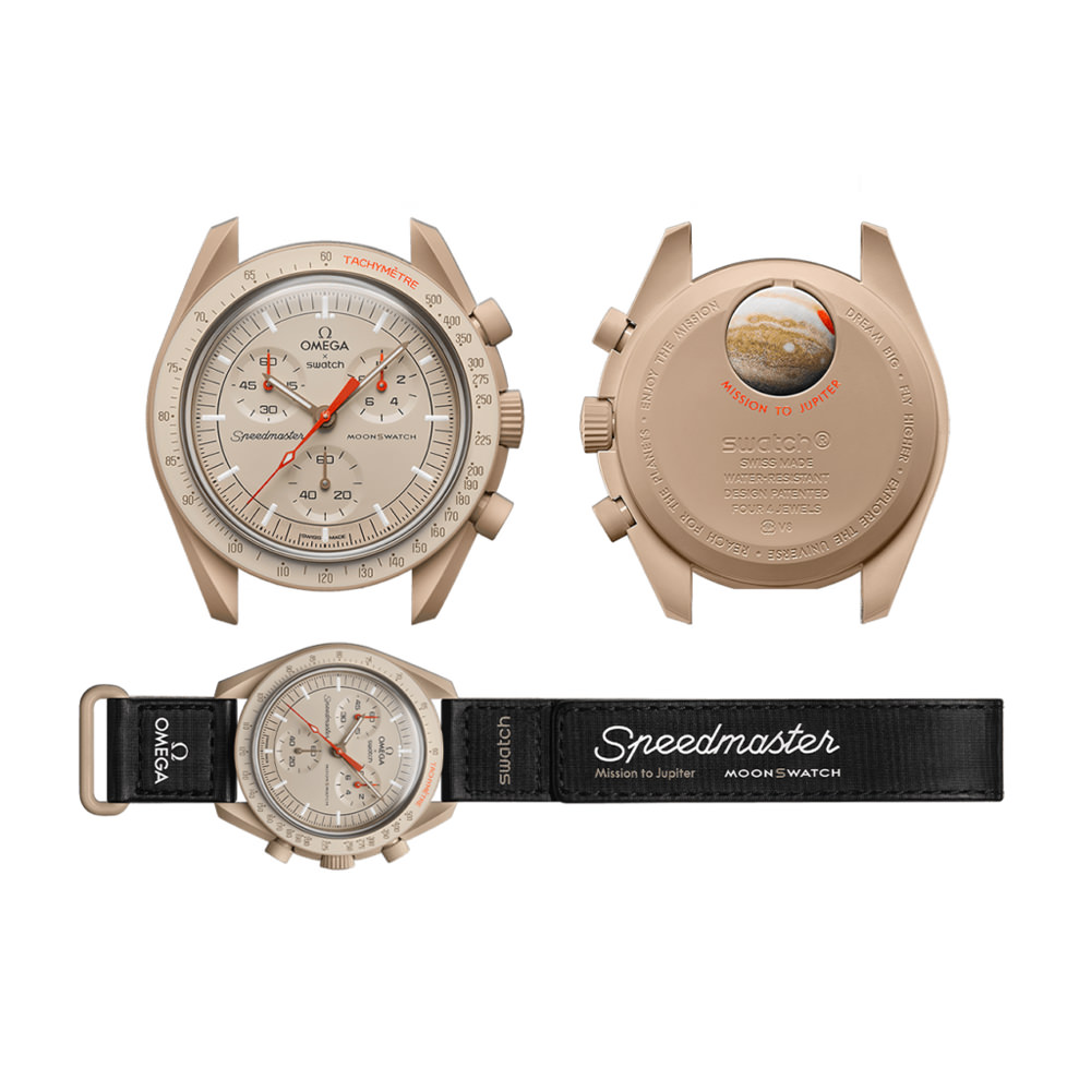 Swatch x Omega Bioceramic Moonswatch Mission to Jupiter SO33C100