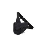 Dior Saddle Bag Oblique Jacquard Black