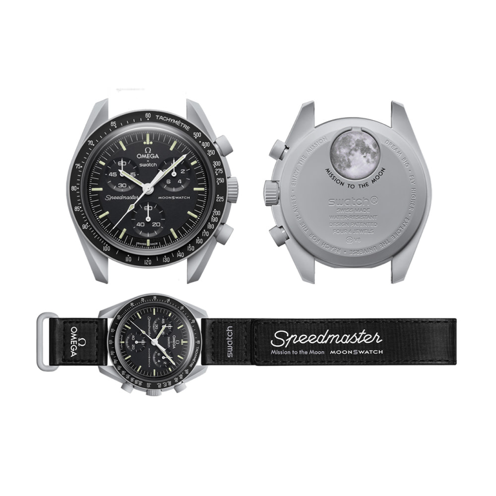 Swatch x Omega Bioceramic Moonswatch Mission to the Moon SO33M100