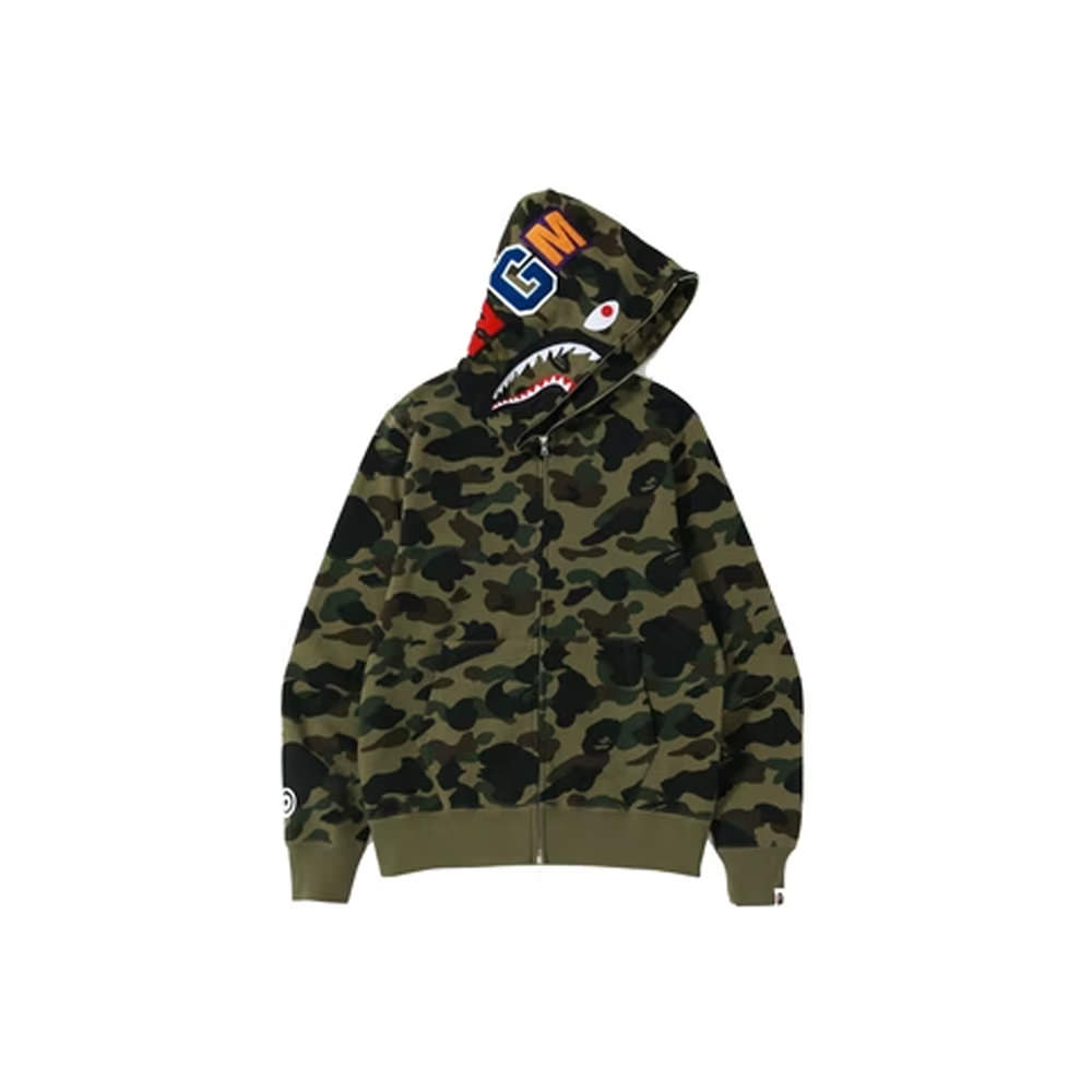 Lime green clearance bape hoodie