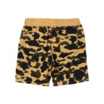 BAPE 1st Camo Sweat Shorts (SS22) Yellow