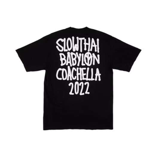 DropX™ Exclusive: Slowthai x Babylon x Coachella Take A Trip Tee Black