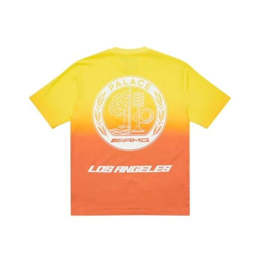 Palace AMG 2.0 Log Angeles T-shirt Yellow/Orange