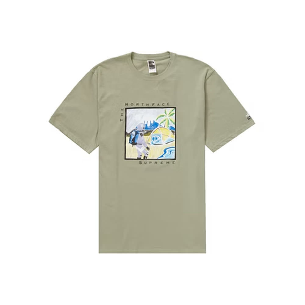 Supreme The North Face Sketch S/S Top SageSupreme The North Face