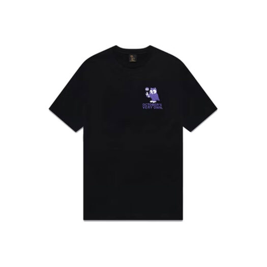 OVO Flip Phone Owl T-shirt Black