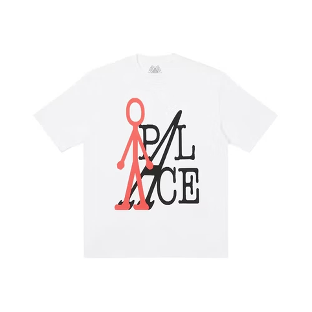 Palace C.P. Company Logo T-Shirt White Men's - FW22 - US