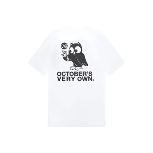 OVO Flip Phone Owl T-shirt White