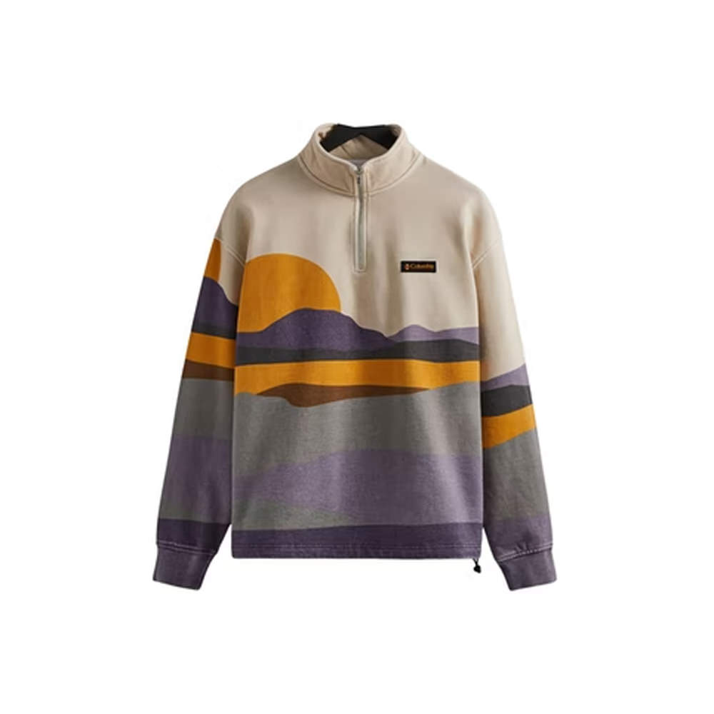 Kith Columbia Quarter Zip Cyber PurpleKith Columbia Quarter Zip