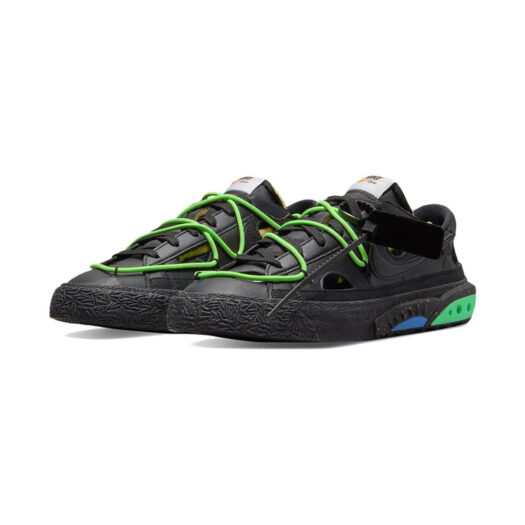 Nike Blazer Low Off-White Black Electro Green