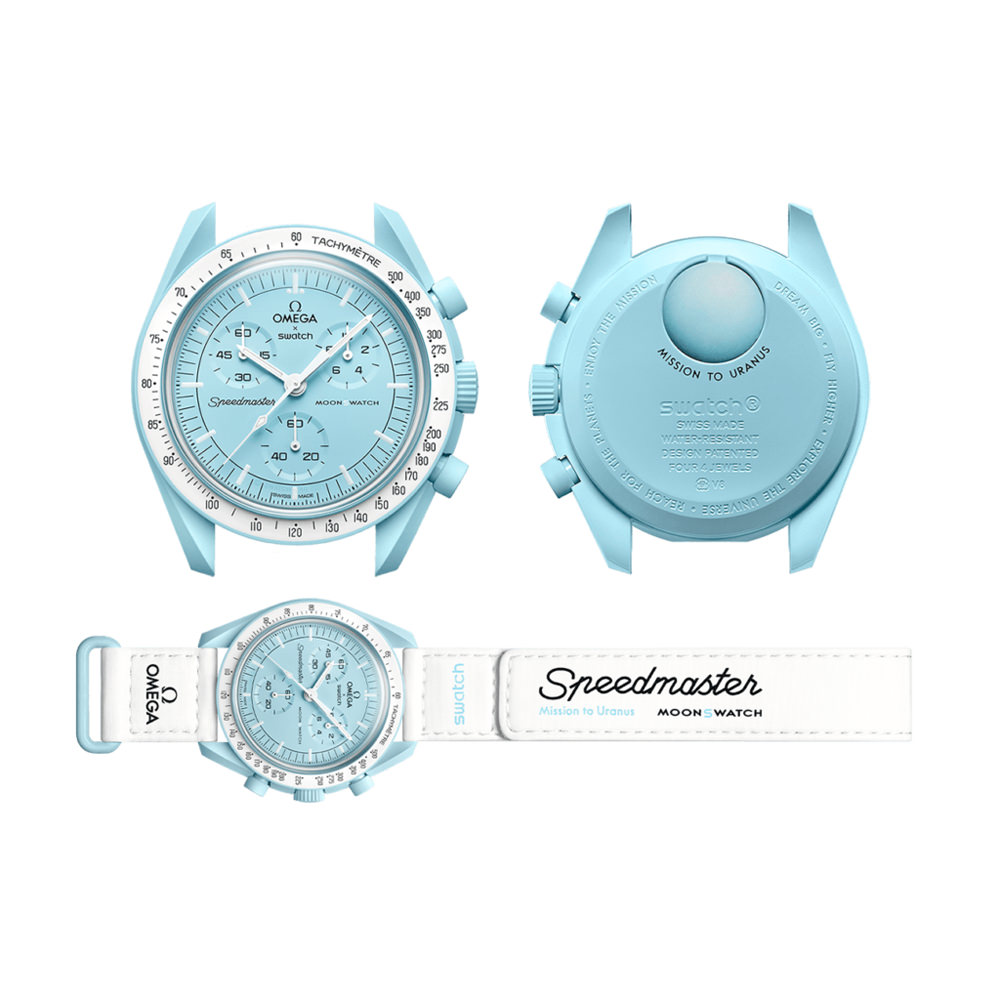 Swatch x Omega Bioceramic Moonswatch Mission to Uranus SO33L100